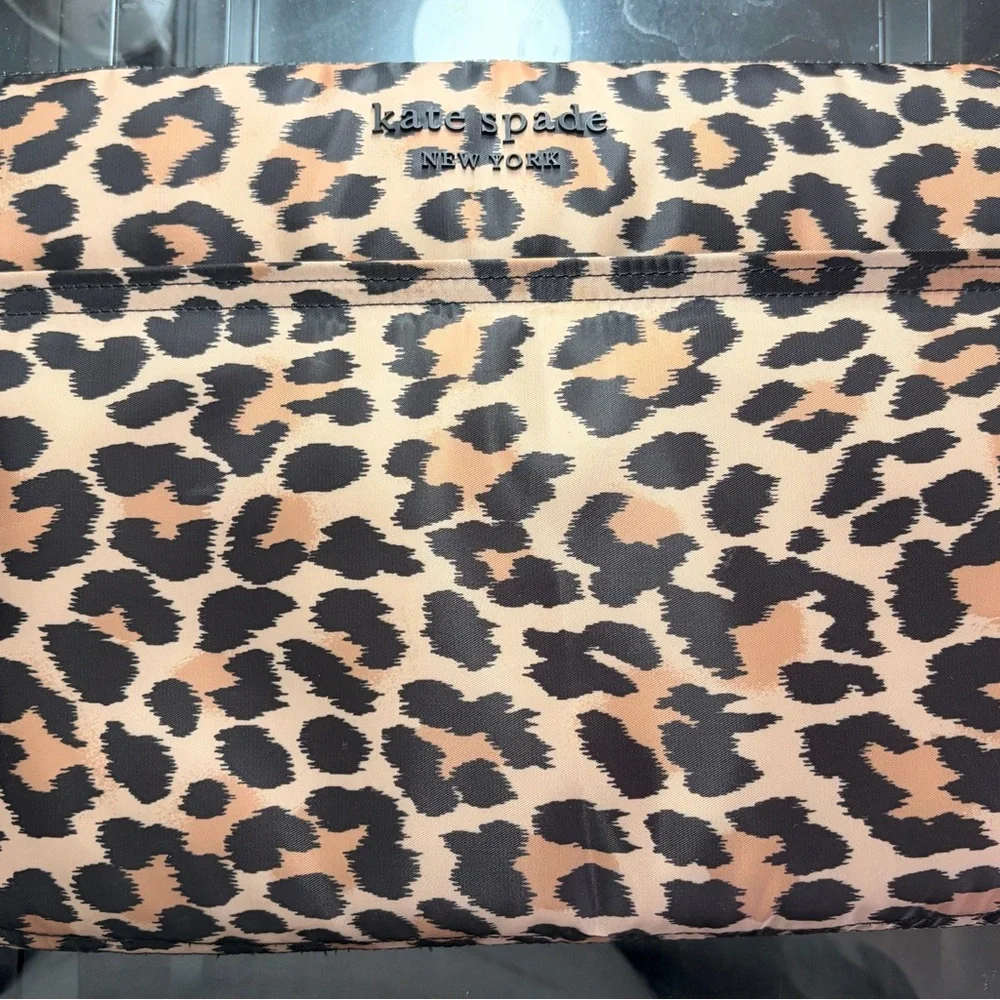Kate Spade Animal Print Laptop Travel Pouch